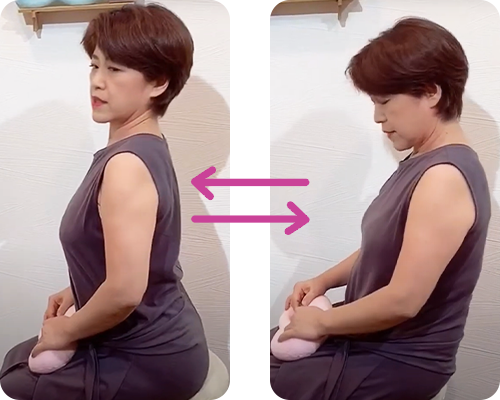③骨盤の前後運動